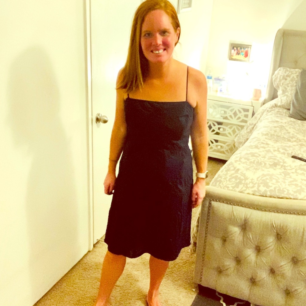 Navy blue Ann Taylor 8 dress
